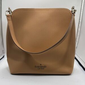 Kate Spade Brown Shoulder Bucket Bag
